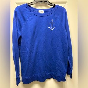 Old Navy crewneck nautical sweatshirt